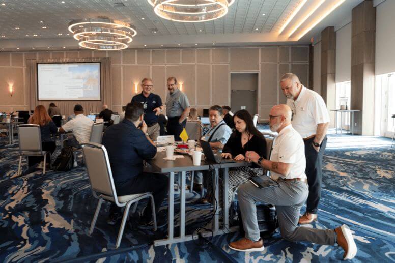 Violand Team Helping Attendees With Business Plan Violand Team Helping Attendees With Business Plan